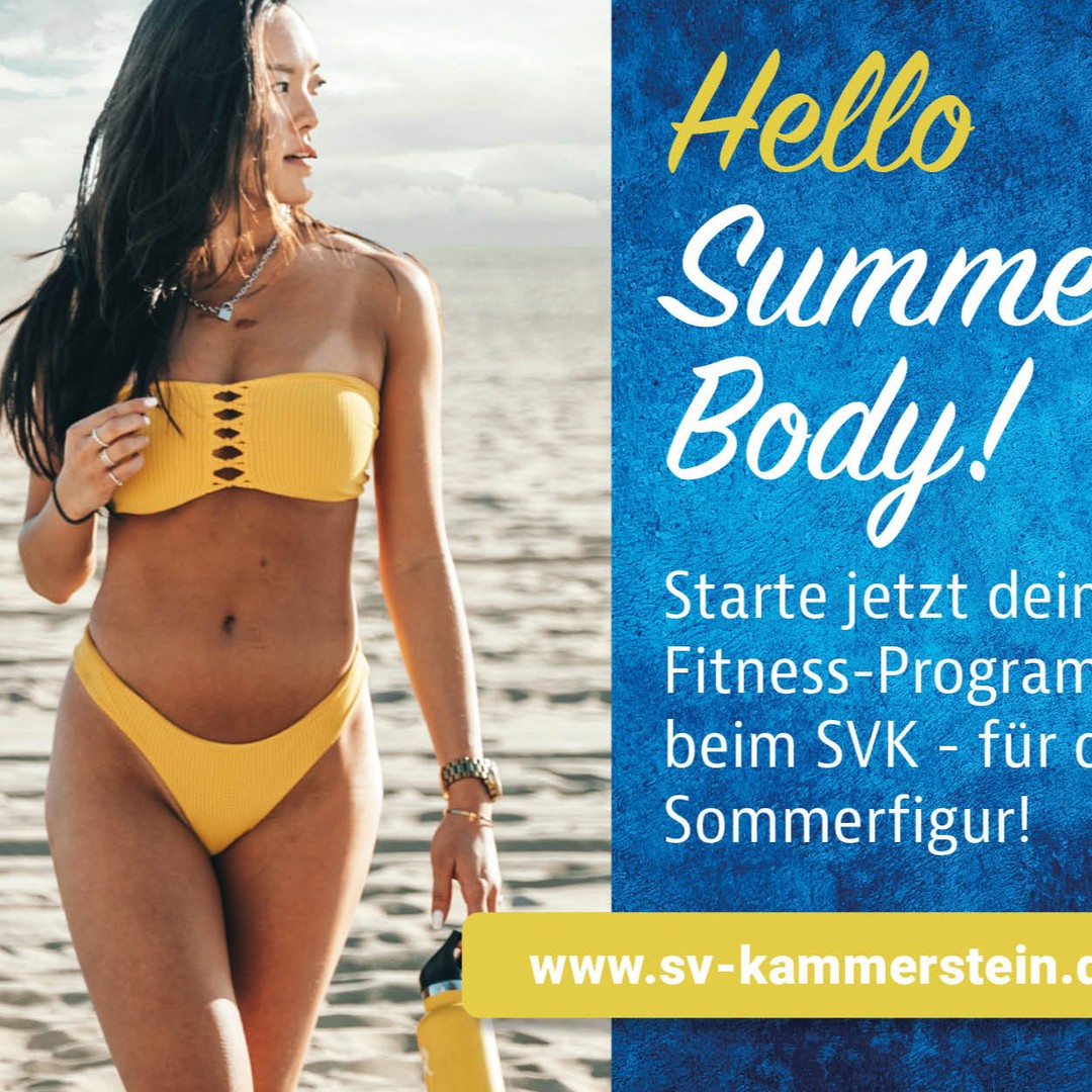 Werbung

SOMMER! ⛱ SONNE! ☀️ BIKINIFIGUR? 👙🩳🌴
Startet jetzt euer Fitness-Programm mit dem SVK! Unsere Sparten WORKOUT - TAEBO - BBP - ZUMBA bieten euch das perfekte Fitness-Programm für einen tollen Summer-Body!
Wir freuen uns auf euch - gern auch bei einem Schnupper-Training 😄💪
Bildquelle: Spencer Davis https://unsplash.com/photos/cFQAfqgMa9I

#summer #summerbody #workout #fit